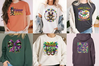 Mardi Gras Gang Sheet