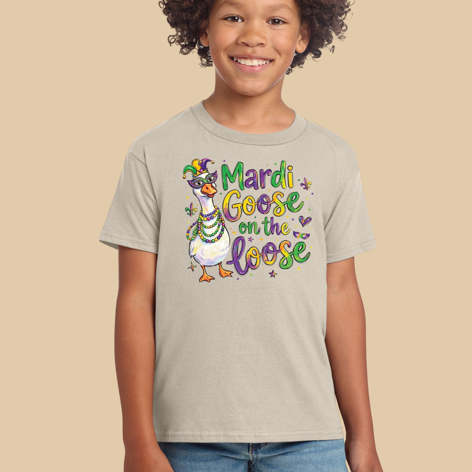 Mardi Gras Goose shirt Mardi Goose On The Loose Sweatshirt New Orleans Festival Carnival Tees For Women Men Kids Mardi Gras 2026 Gifts