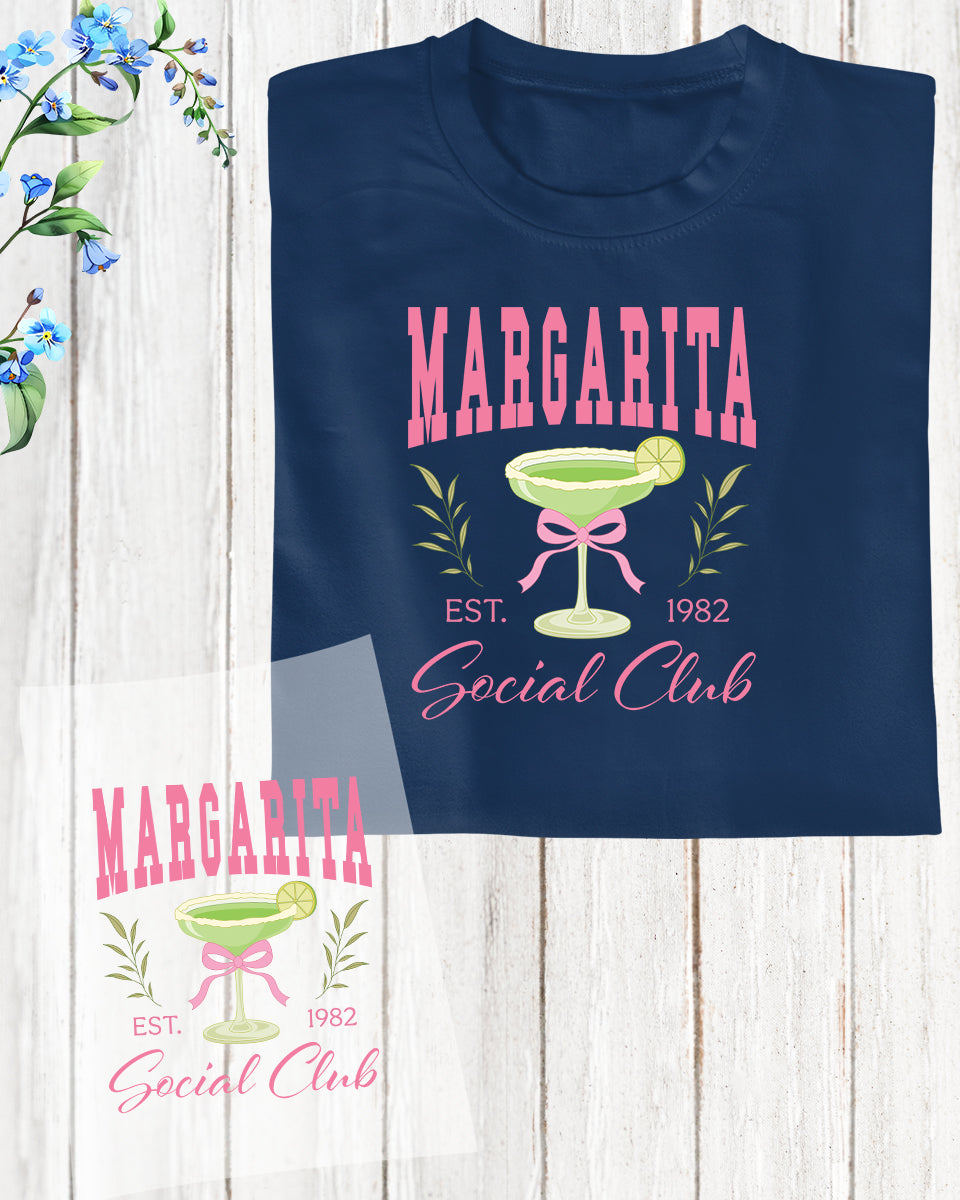 Margarita Social Club DTF Transfer Film