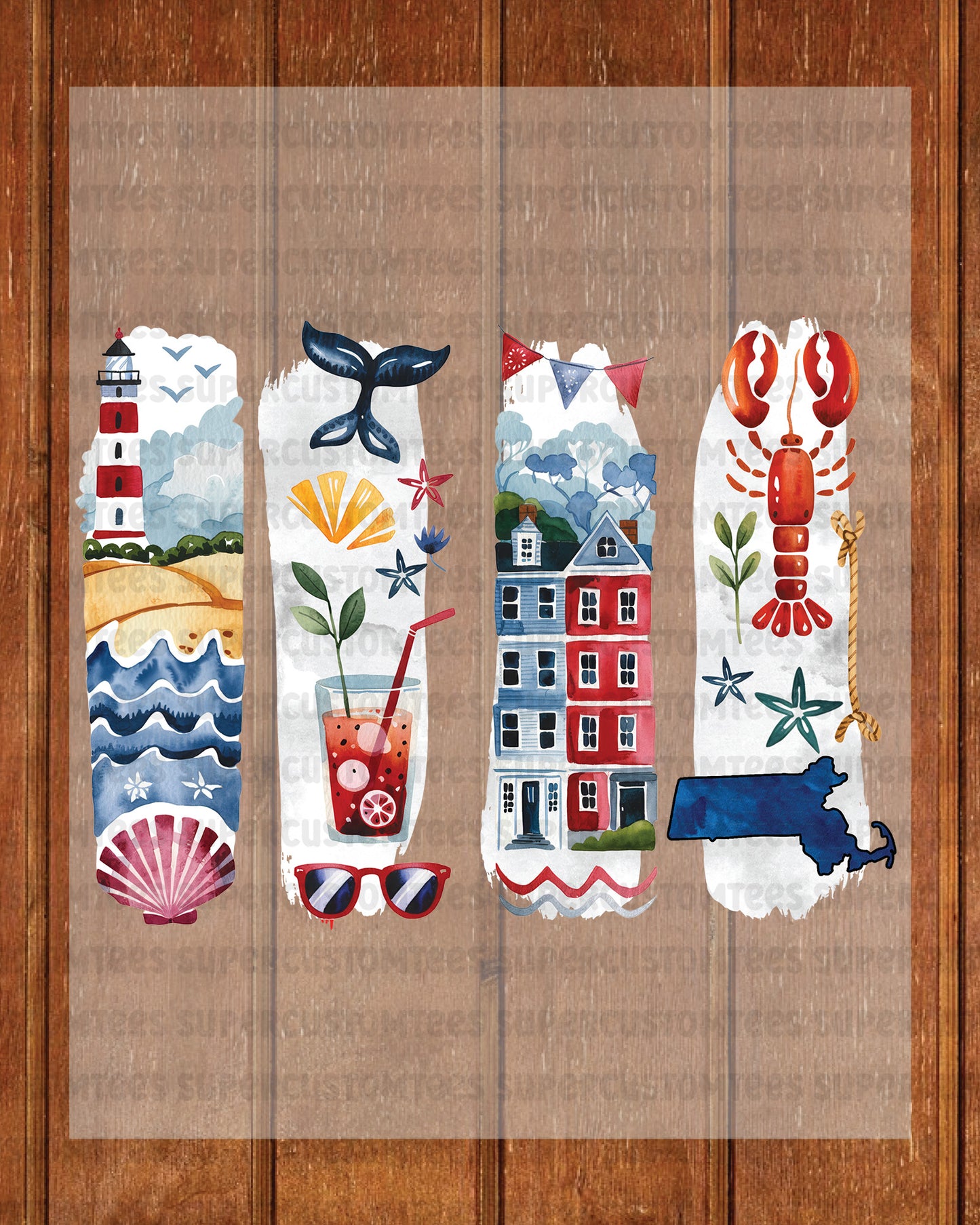 Massachusetts DTF Heat Transfer Ready to Press