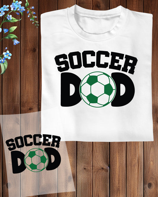 Soccer Dad Gift DTF Transfer Film