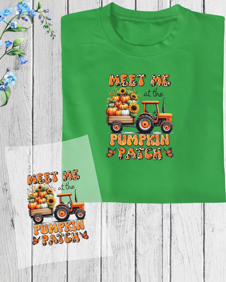 Meet Me at The Pumpkin Patch DTF Transfer Film