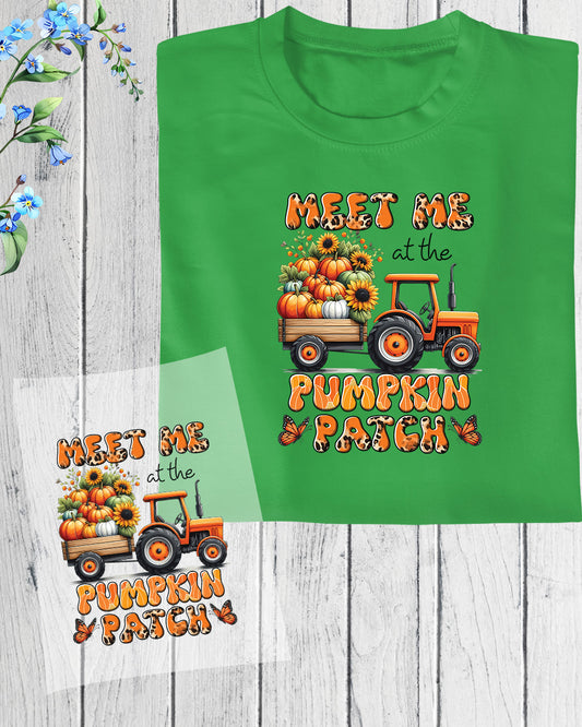 Meet Me at The Pumpkin Patch DTF Transfer Film