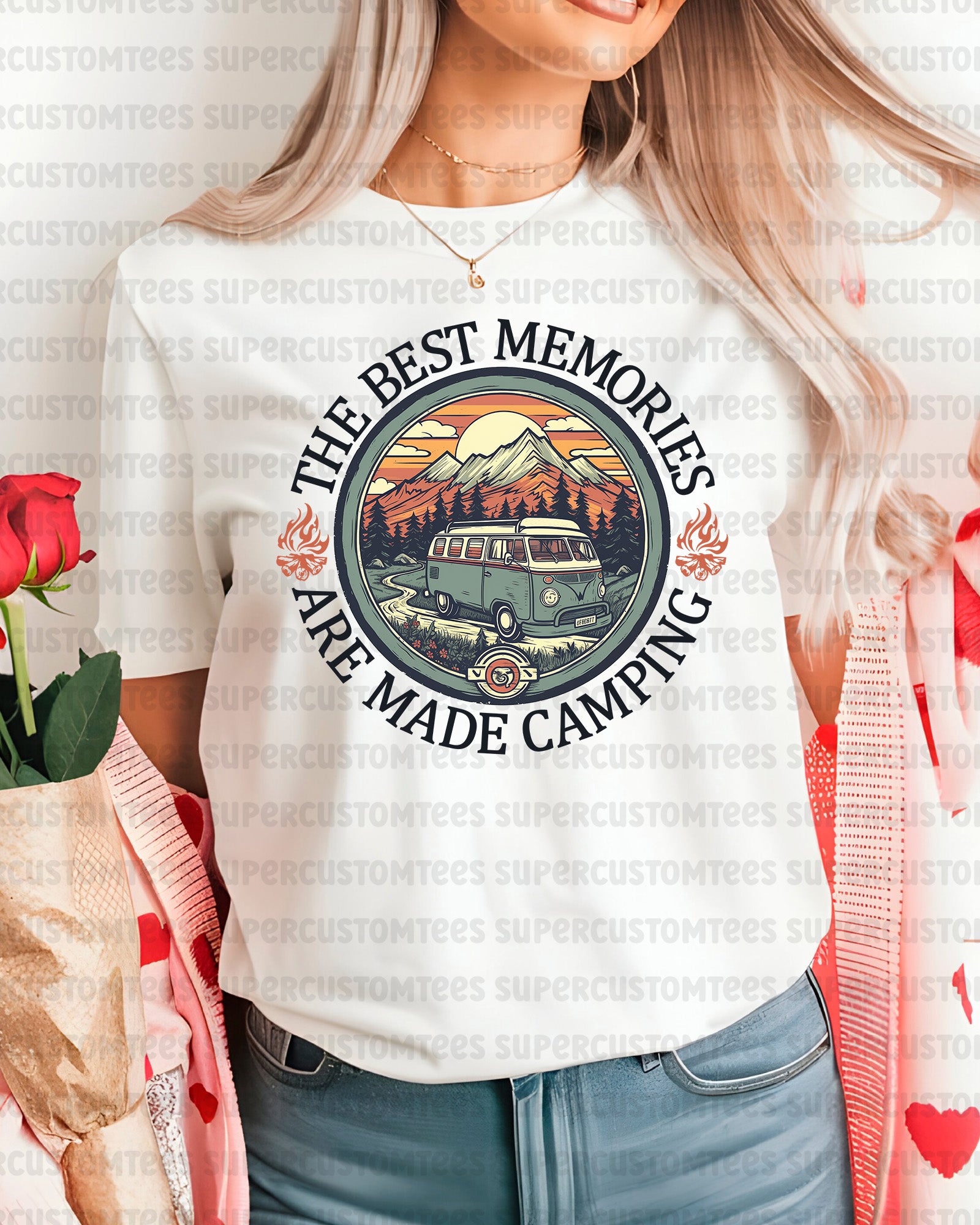 Memories Are Made Camping Heat Transfer for Shirt
