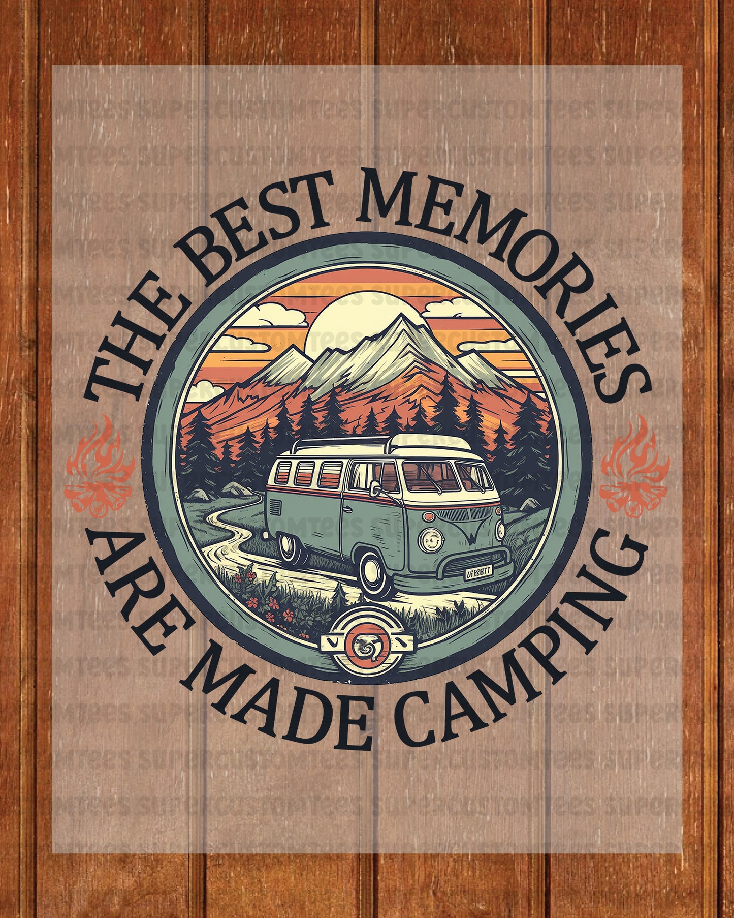 Memories Are Made Camping Heat Transfer for Shirt
