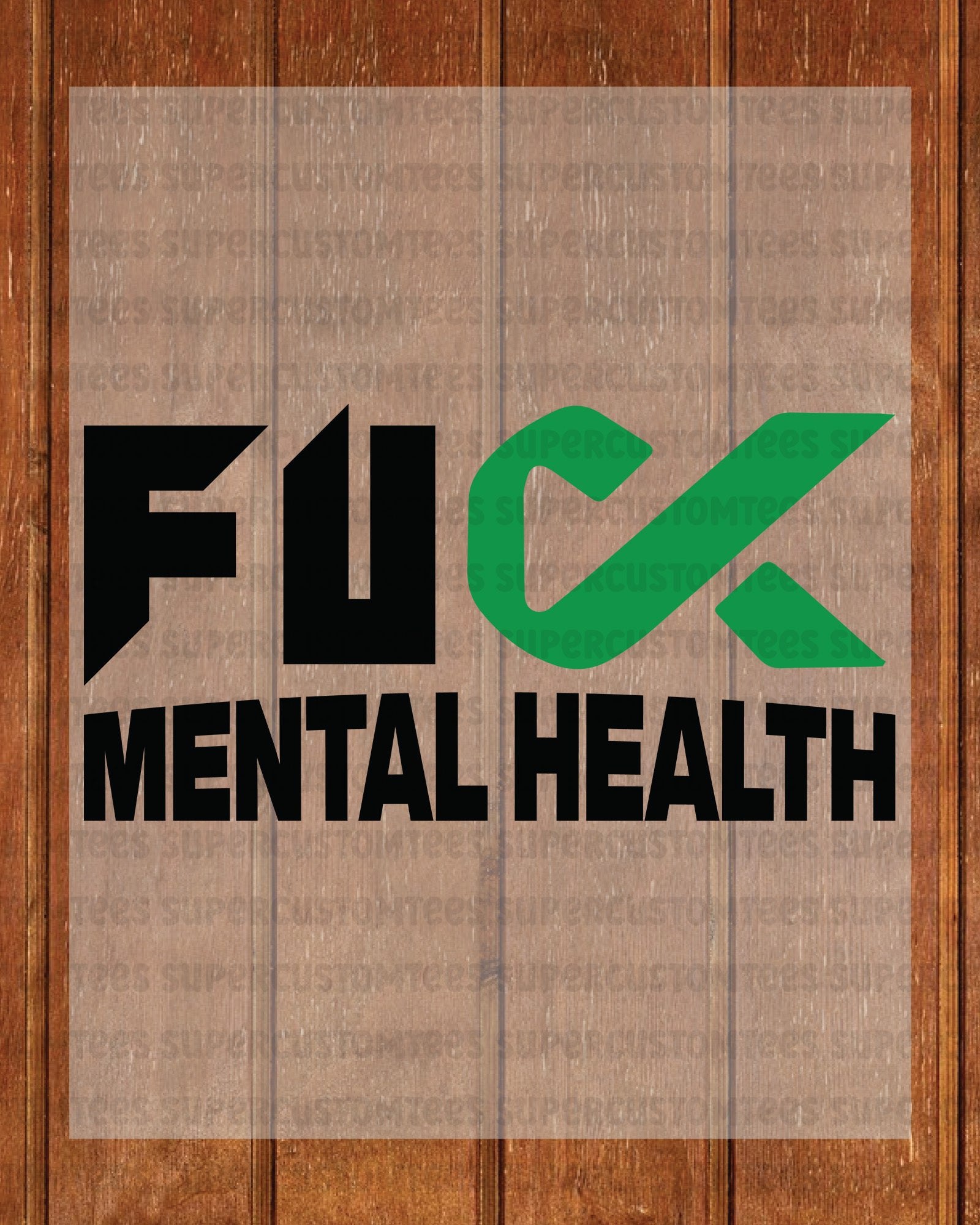 Mental Health Awareness Heat Transfer for Shirt