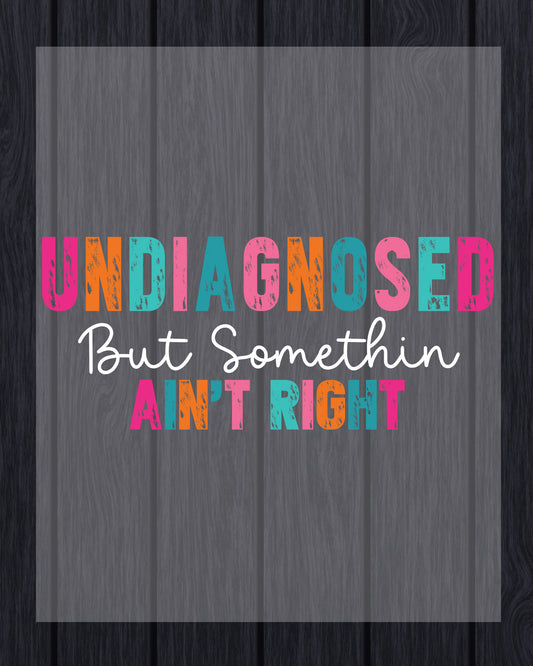 Mental Health Humor DTF Transfer