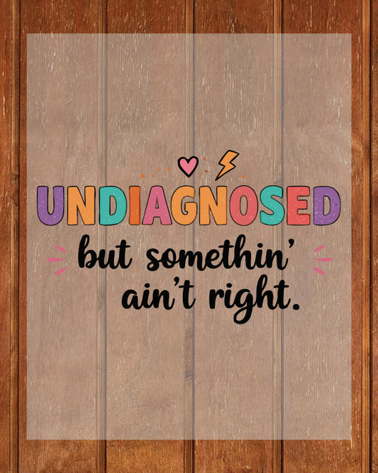 Mental Health Ready to Press DTF Transfer