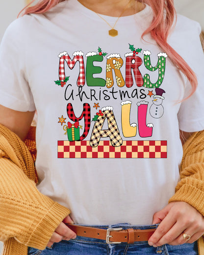 Merry Christmas Y'all DTF