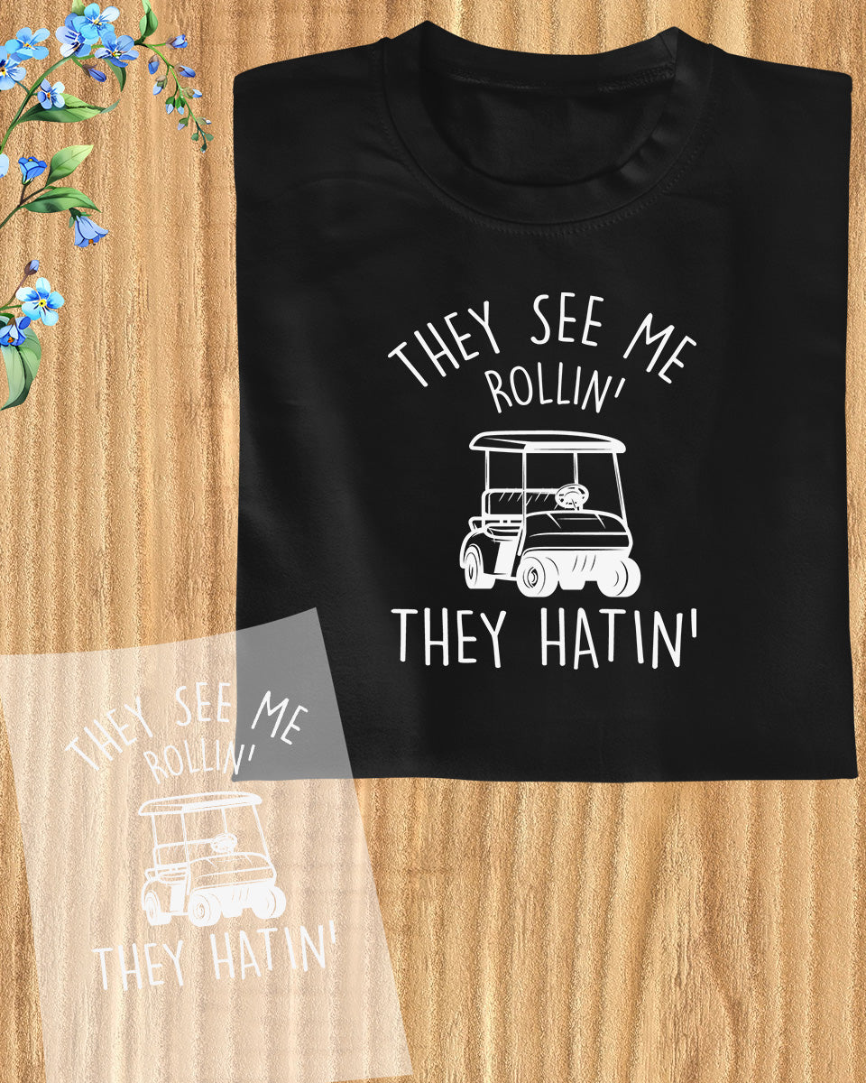 Rollin Golf DTF Transfer Film