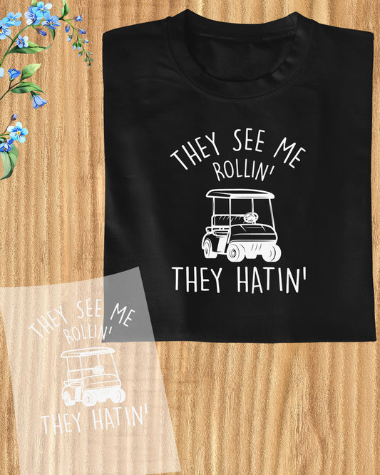 Rollin Golf DTF Transfer Film