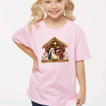 Faux Yarn Christmas Sweatshirt, True Story Christmas Shirt, Native X-mas Gift Tees