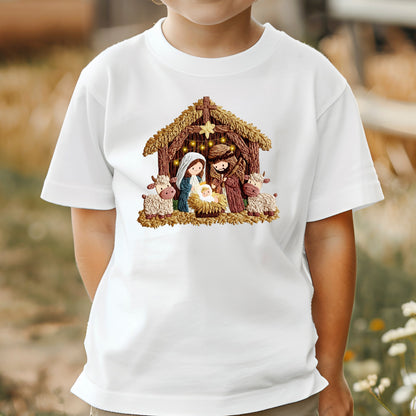 Faux Yarn Christmas Sweatshirt, True Story Christmas Shirt, Native X-mas Gift Tees