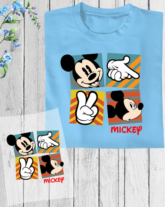 Mickey Mouse Family Trip DTF Transfer Film