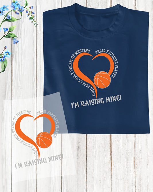 I'm Raising Mine Basketball Mom DTF Transfer Film