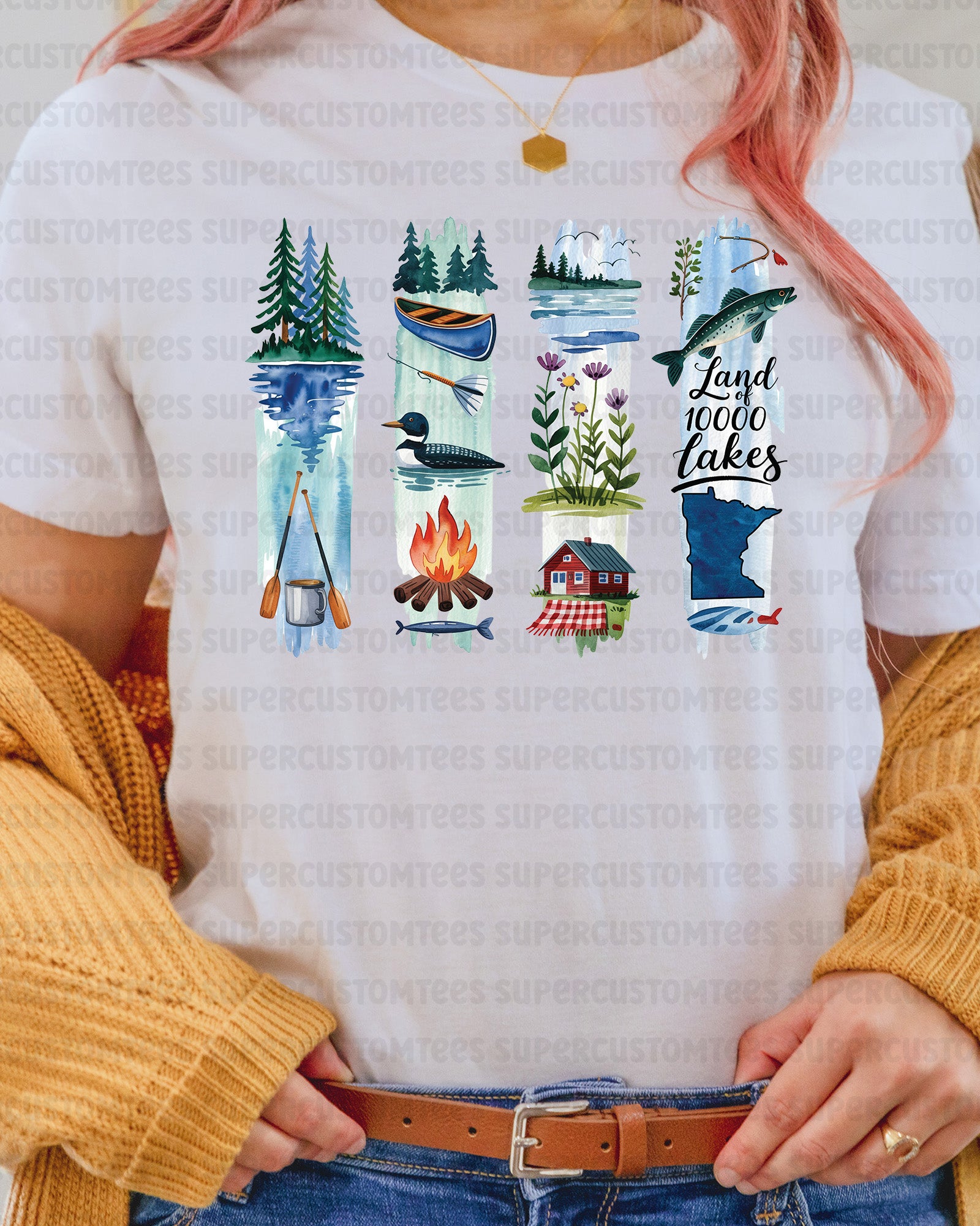 Minnesota DTF Transfer Ready to Press