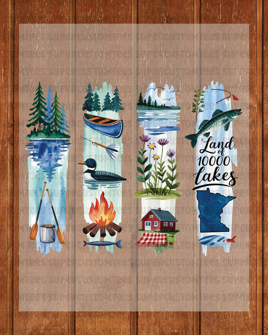 Minnesota DTF Transfer Ready to Press