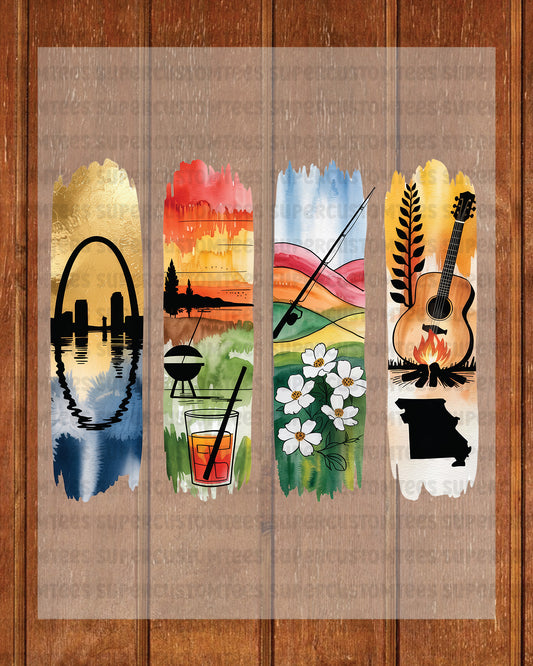 Missouri DTF Transfer Ready to Press