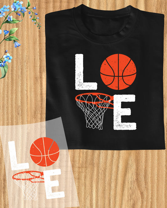 Love Basketball DTF Transfer Film