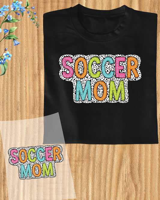 Soccer Mom Dalmatian Dots DTF Transfer Film