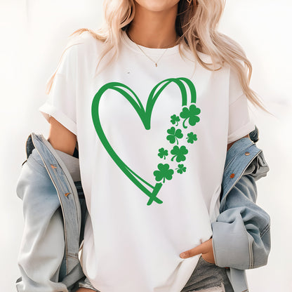 St. Patrick's Day Premade Gang Sheet Dtf Transfer Ready to Press Shamrock Heat Transfer For Shirts, Saint patrick iron on Transfer Designs