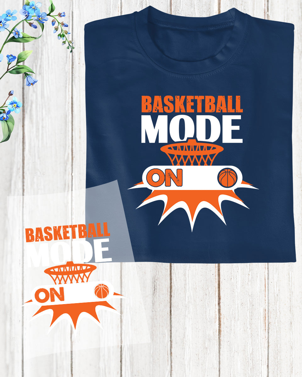 Basketball Mode On DTF Transfer Film