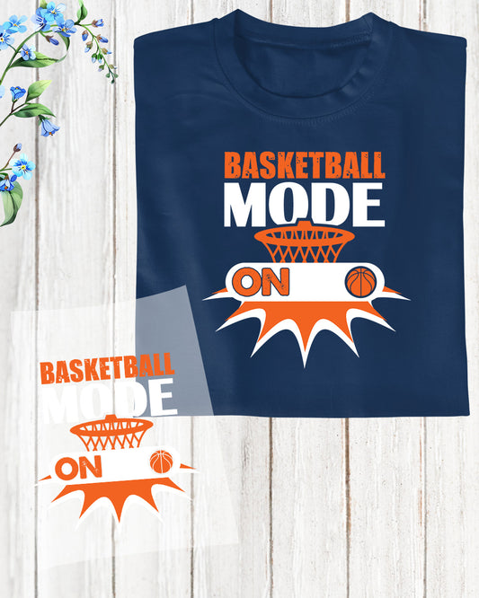Basketball Mode On DTF Transfer Film