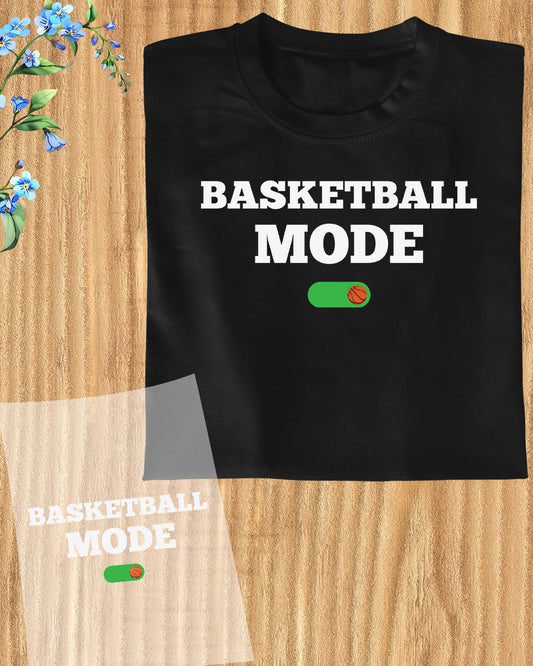 Basketball Mode On Trendy DTF Transfer Film