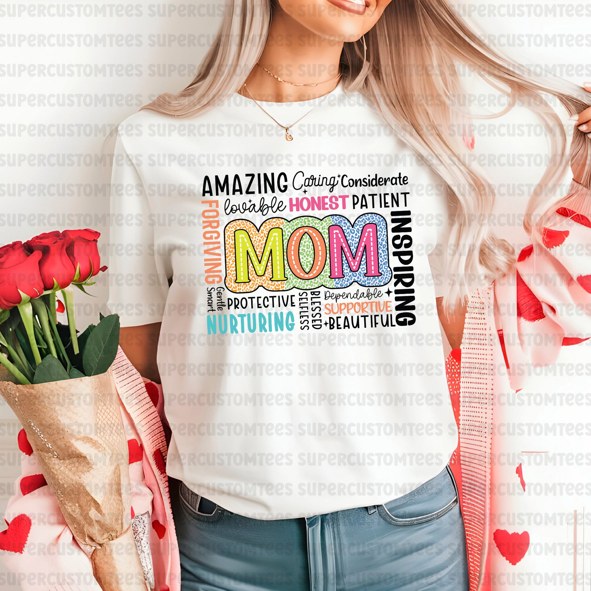 Mom Heat Transfer for Shirts Ready To Press