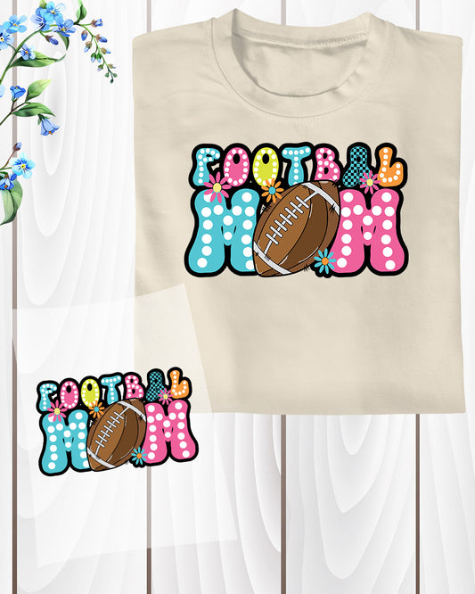 Football Mom DTF Transfer Film