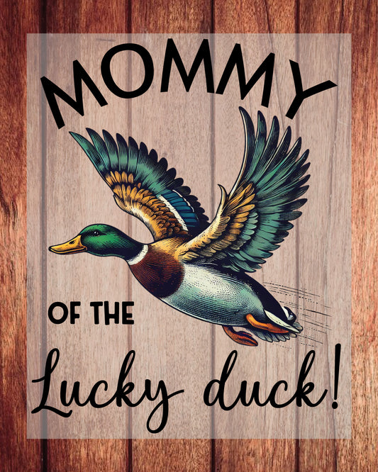 Mommy of The Lucky Duck DTF Transfer