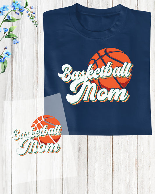 Basketball Mom trendy DTF Transfer Film