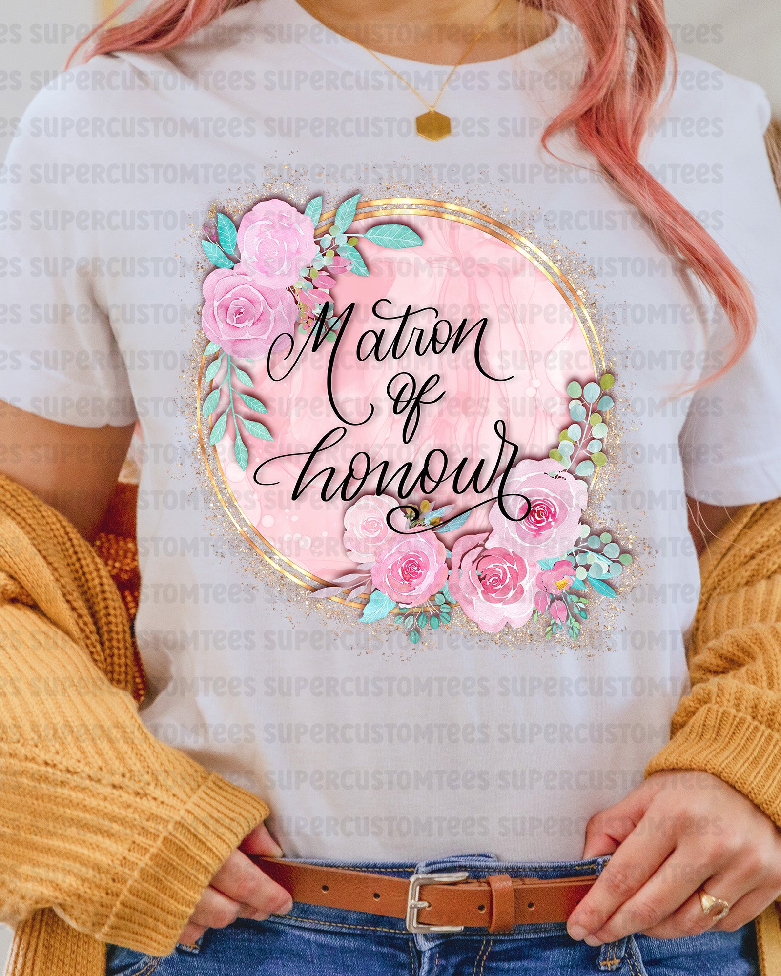 Mother of Honour Bridal Party Gift DTF Transfer