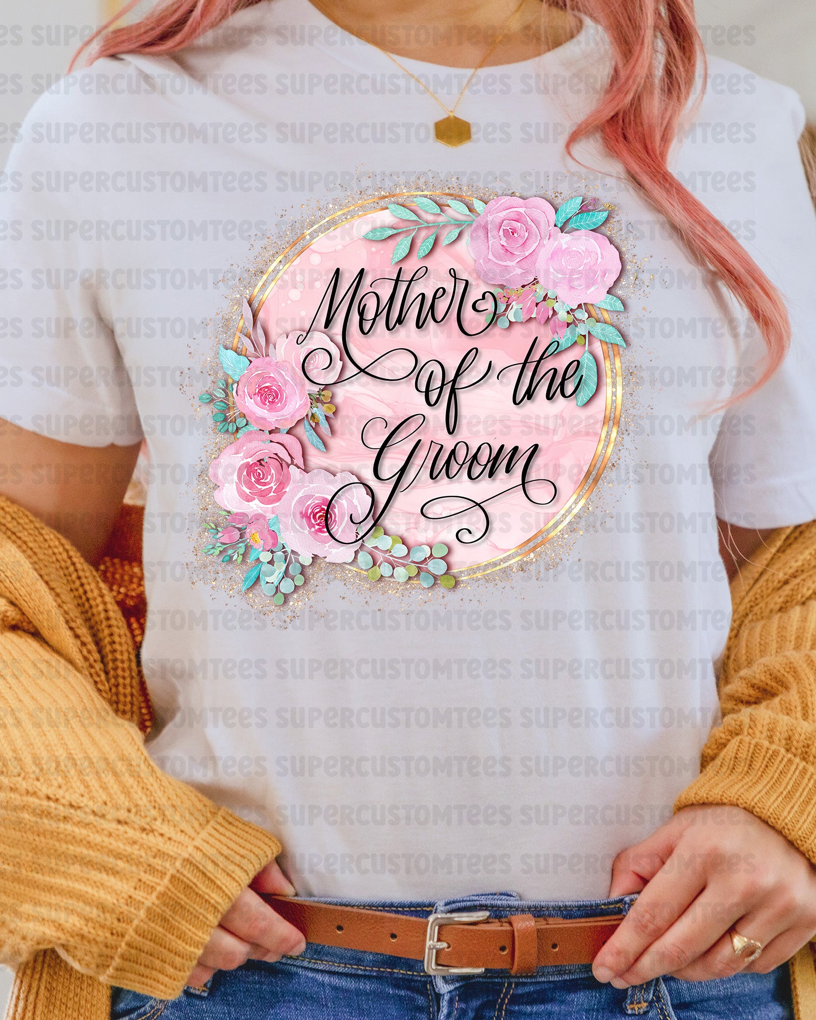 Mother of The Groom Heat Transfer for Shirts