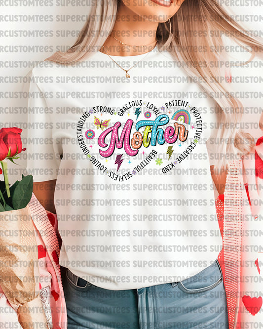 Mother’s Day Heart Iron on Transfers for Shirts