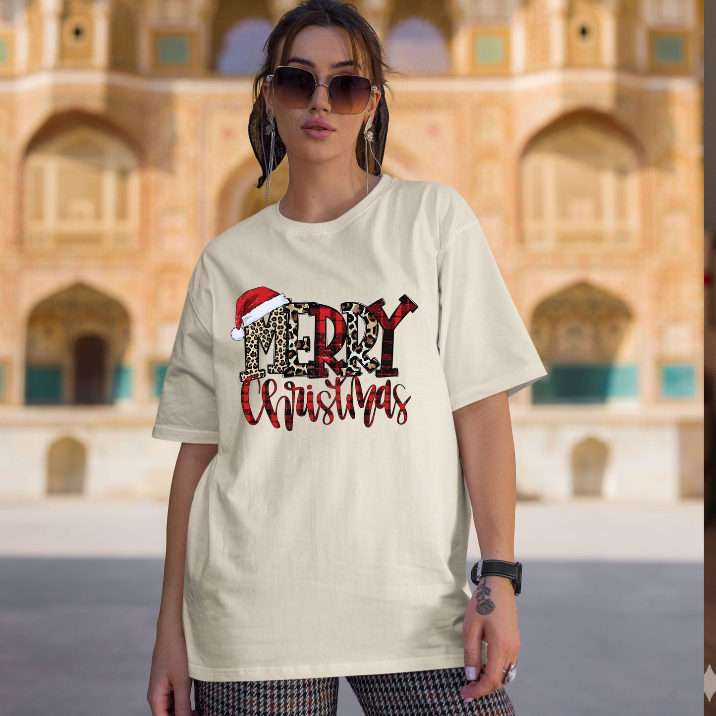 Merry Christmas Sweatshirt Buffalo Plaid Family Crewneck Woman Xmas Shirt Cute Winter Holiday Sweater Festive Gift Idea Top