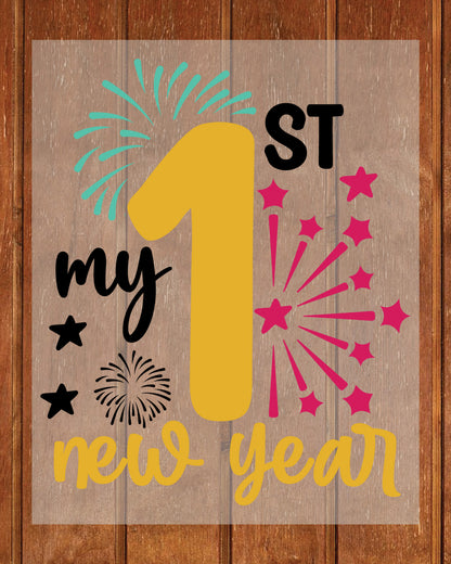 My 1st New year DTF Transfer