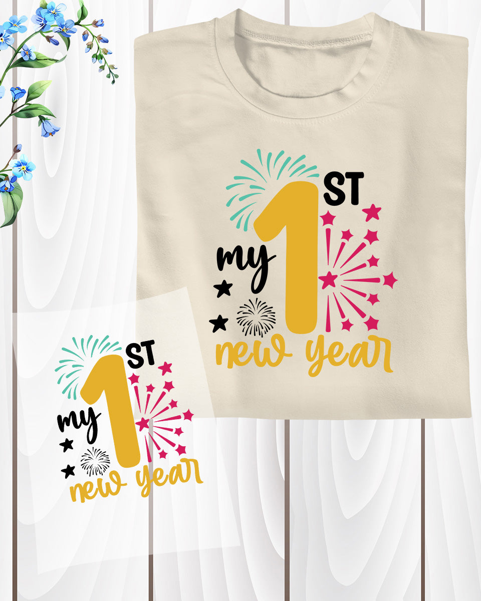 My 1st New year DTF Transfer