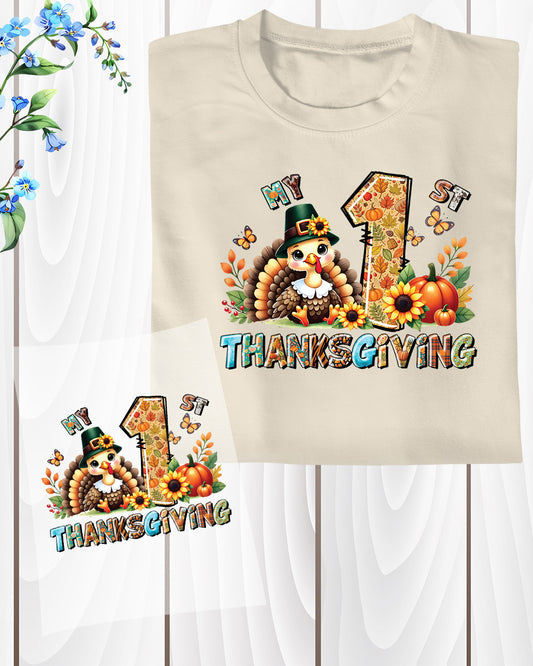 My 1st Thanksgiving Heat Transfer