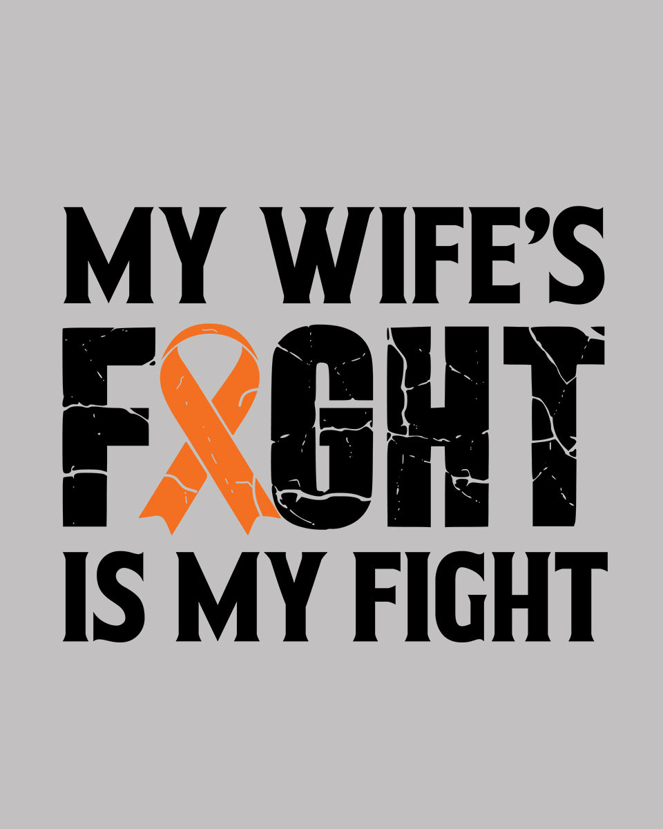 My Wife's Fight is My Fight DTF Transfer Film