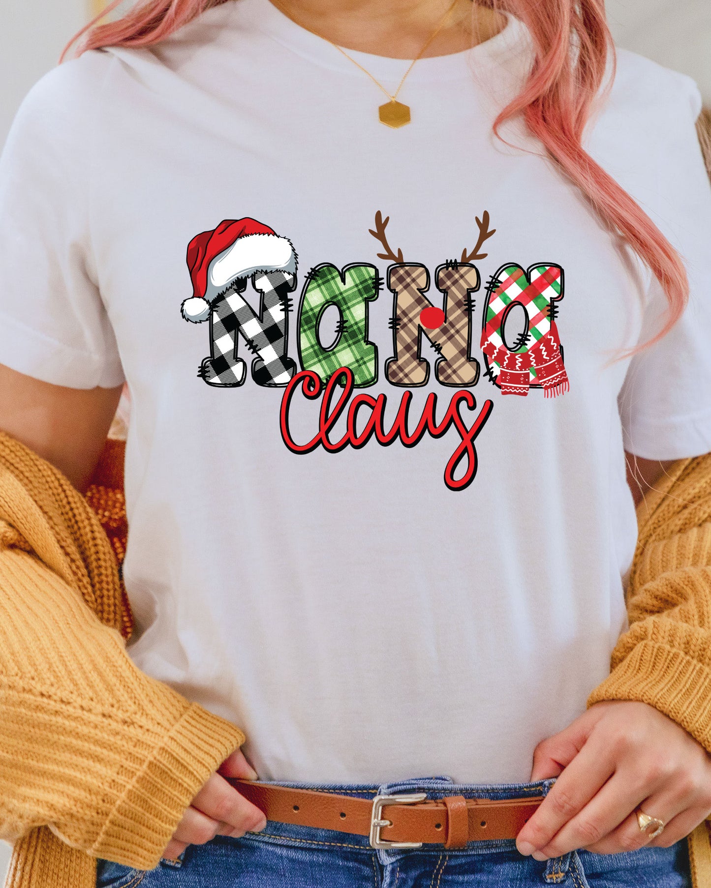 Nana Claus Christmas DTF Transfers