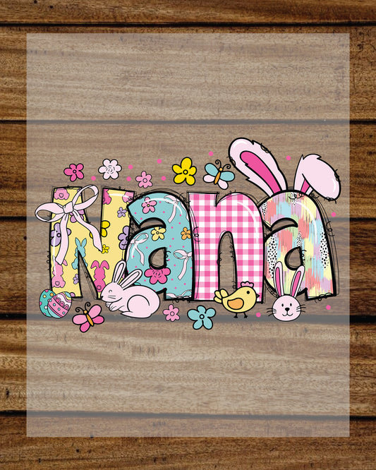 Nana Easter Ready to Press DTF Transfer