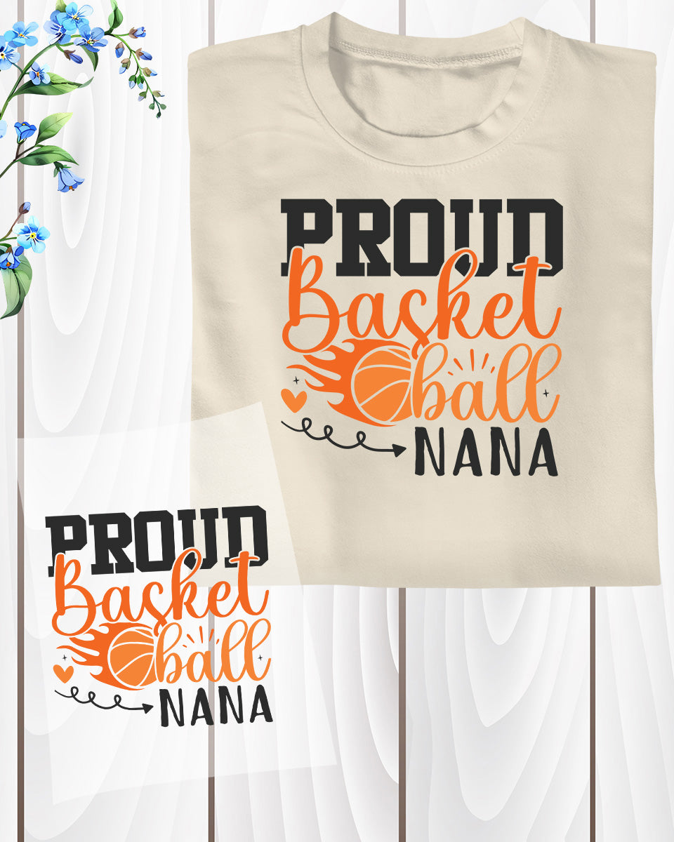 Proud Basketball Nana DTF Transfer Film