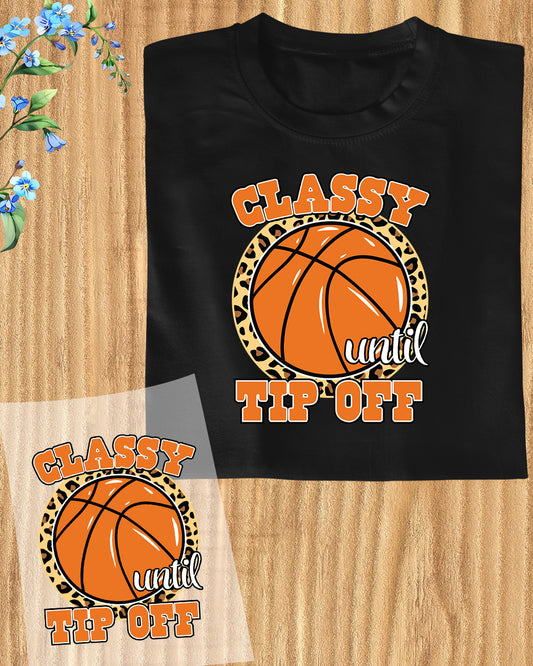 Basketball Classy Tip Off DTF Transfer Film