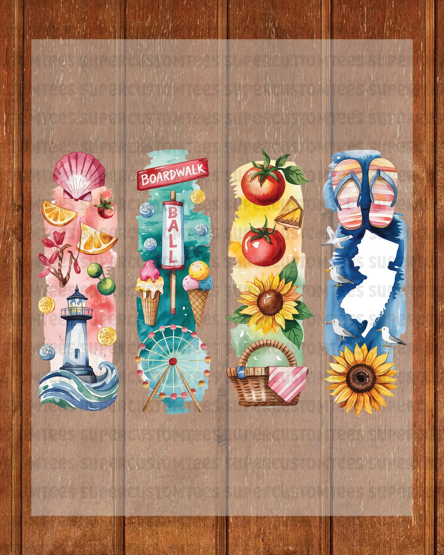 New Jersey DTF Transfer Ready to Press