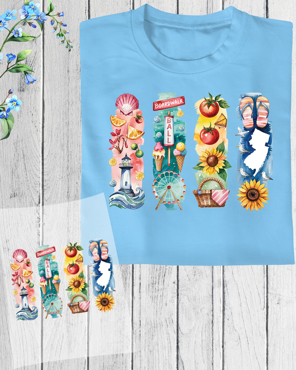 New Jersey DTF Transfer Ready to Press