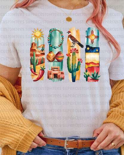 New Mexico DTF Transfer Ready to Press