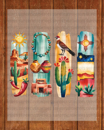 New Mexico DTF Transfer Ready to Press