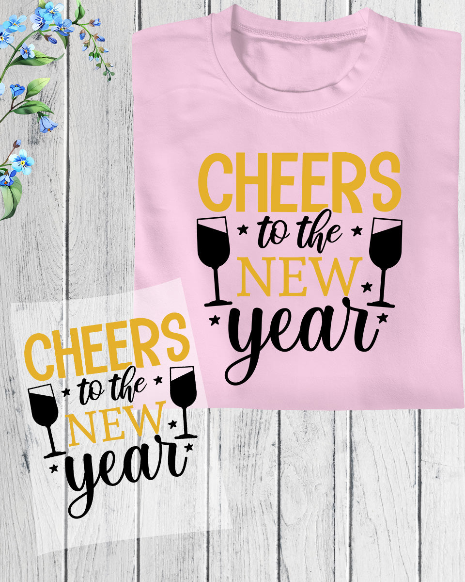 New year DTF Transfer