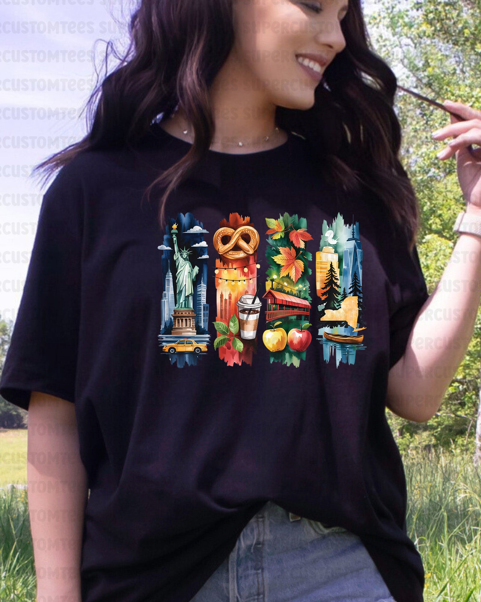 New York DTF Heat Transfer Ready to Press